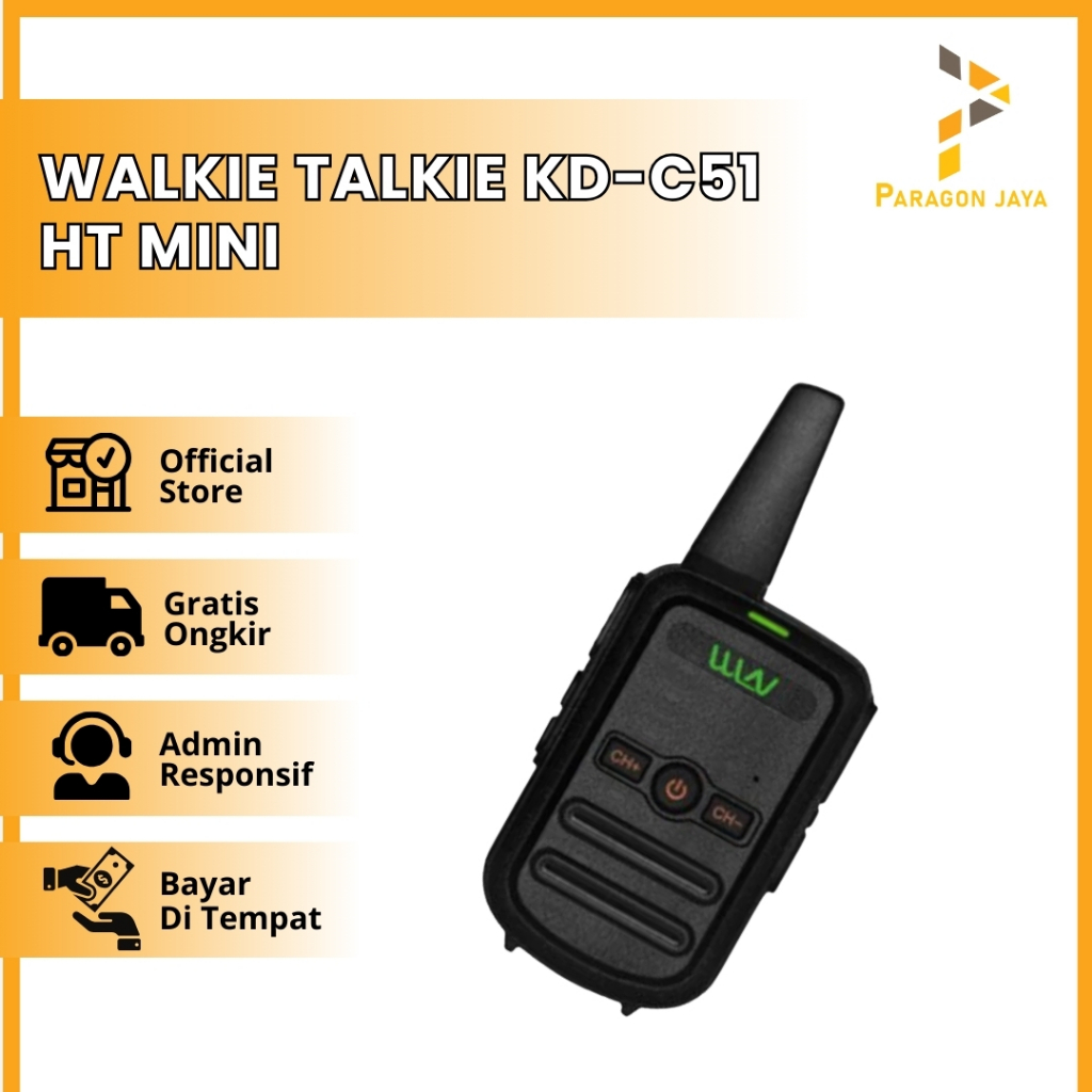 Walkie talkie min WLN Two-Way Radio KD-C51 HT Mini