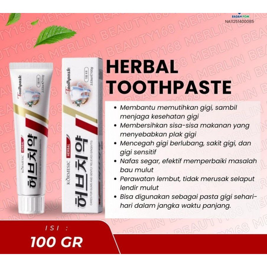 Original Pasta Gigi untuk Mengencangkan Gigi Goyang Merontokkan Plak Gigi Menyehatkan Gusi GANODERMA