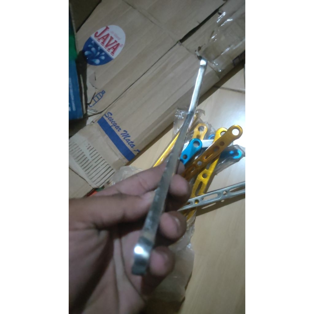 breket pangkon knalpot model Cnc