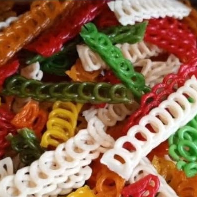 KERUPUK MENTAH RANTAI KEMASAN 200gr