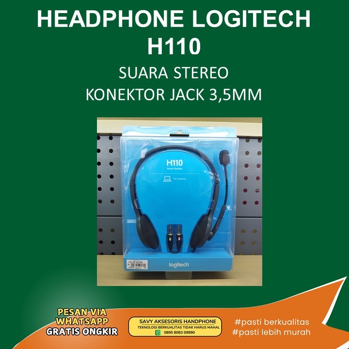 HEADPHONE LOGITECH H110