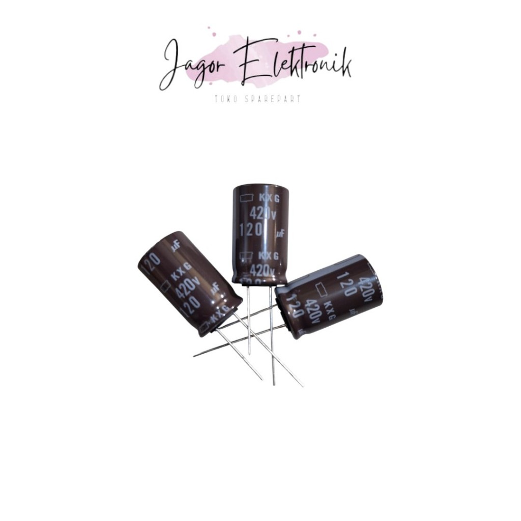 Elko 420v 120uf KXG Original isi 1pcs