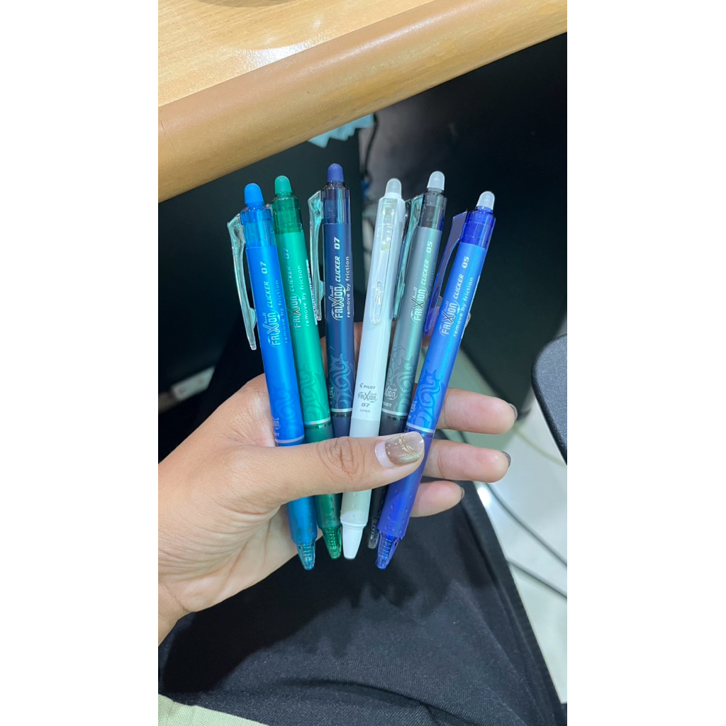 PULPEN PILOT FRIXION CLICKER / PULPEN PILOT BISA DI HAPUS / PULPEN PILOT FRIXION MURAH