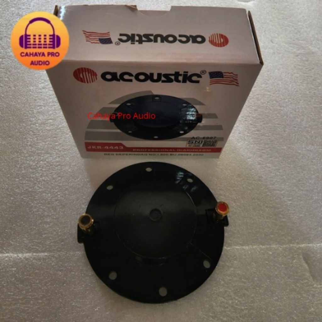 Spool Driver Tweeter Acoustic 44.4 mm JKR 4443 Plus Tutup Spool