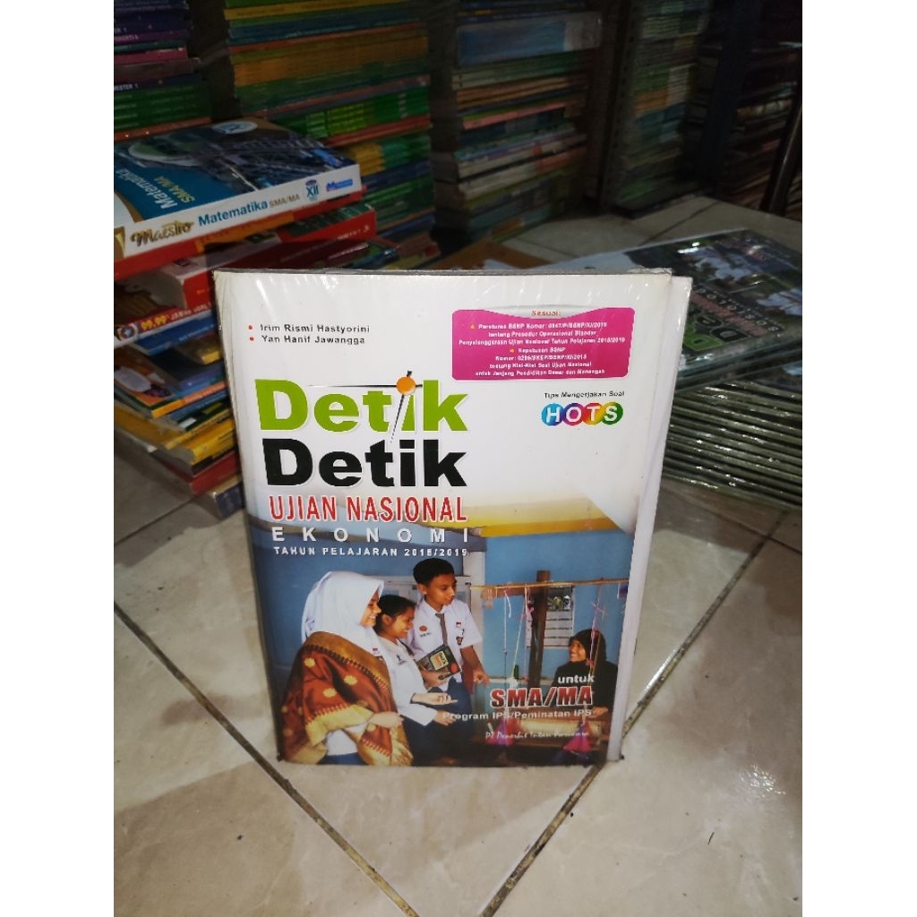 BUKU DETIK DETIK UJIAN NASIONAL EKONOMI UNTUK SMA MA PROGRAM IPS