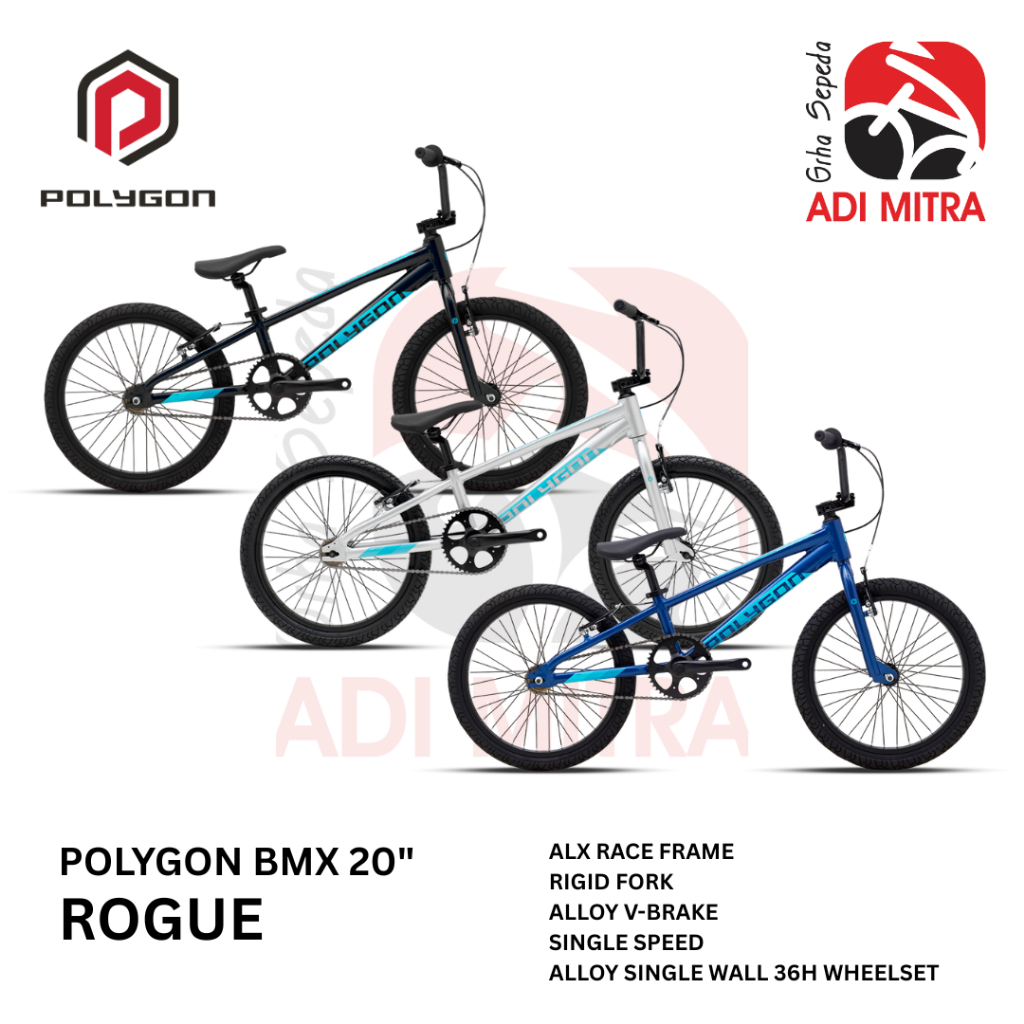 Polygon Rogue Sepeda BMX Anak 20 inch