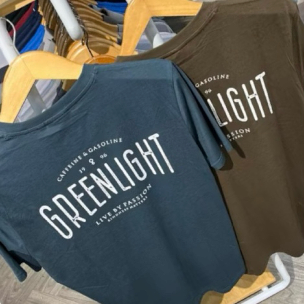 Kaos Greenlight Original Terbaru kaos Pria greenlight 100% ori (REGULER FIT) kaos greenlight ariel n