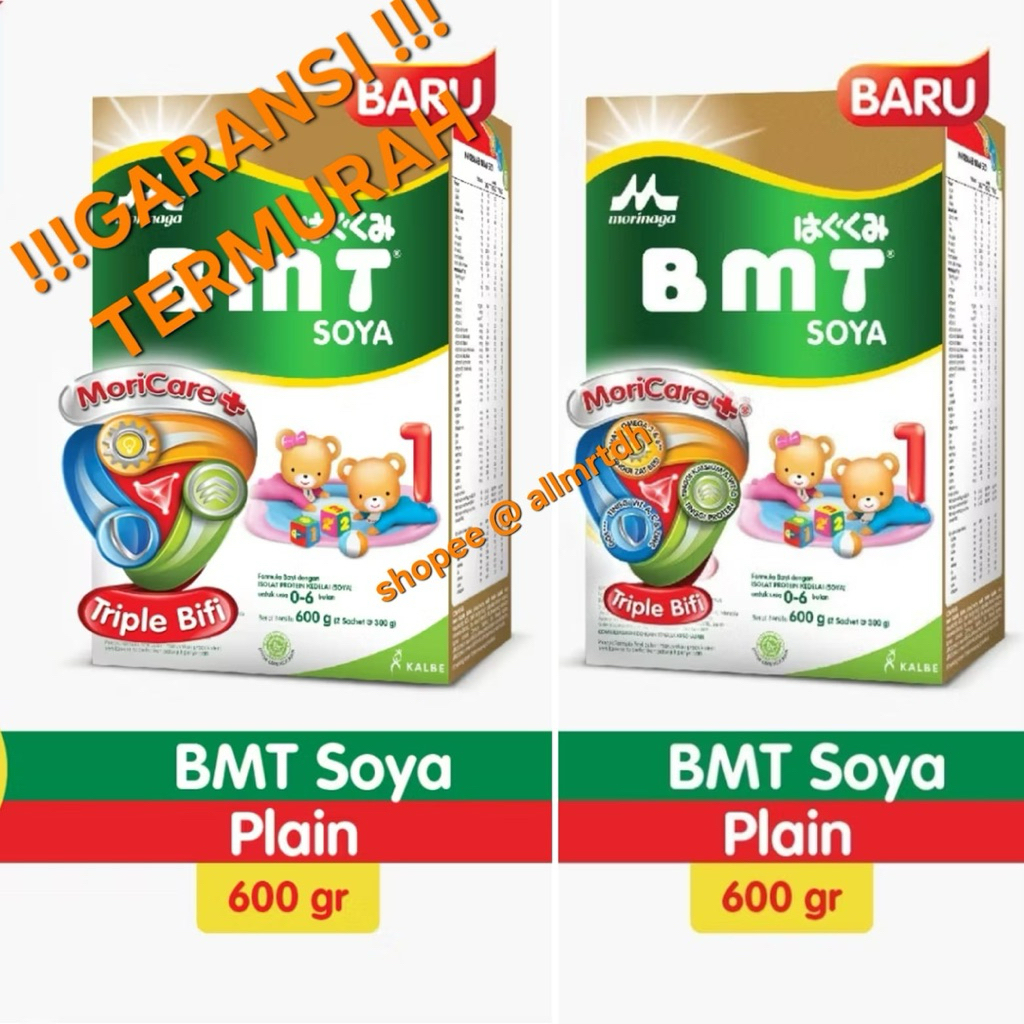 BMT Soya 0-6 bulan 600gr  PROMO 