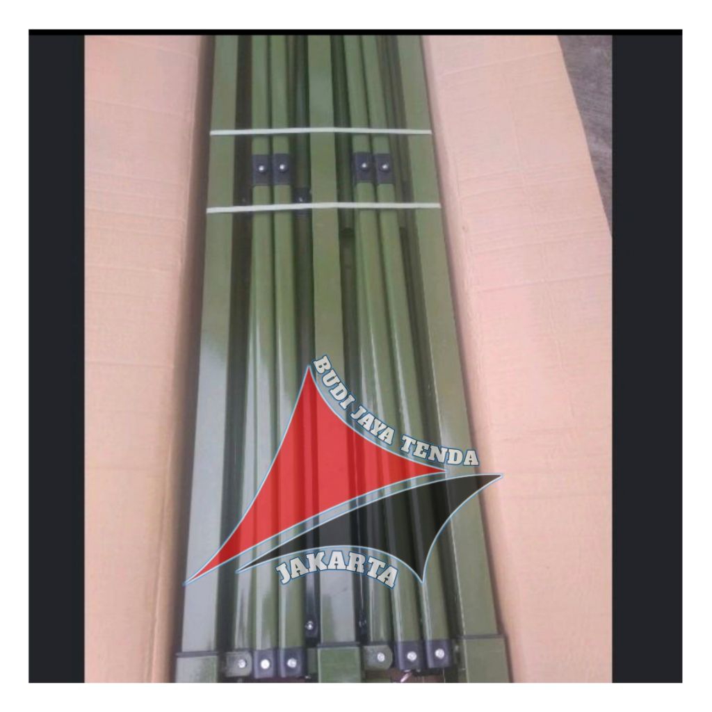 RANGKA TENDA LIPAT, TENDA STAND RANGKA BESI HOLLOW UKURAN 3X6