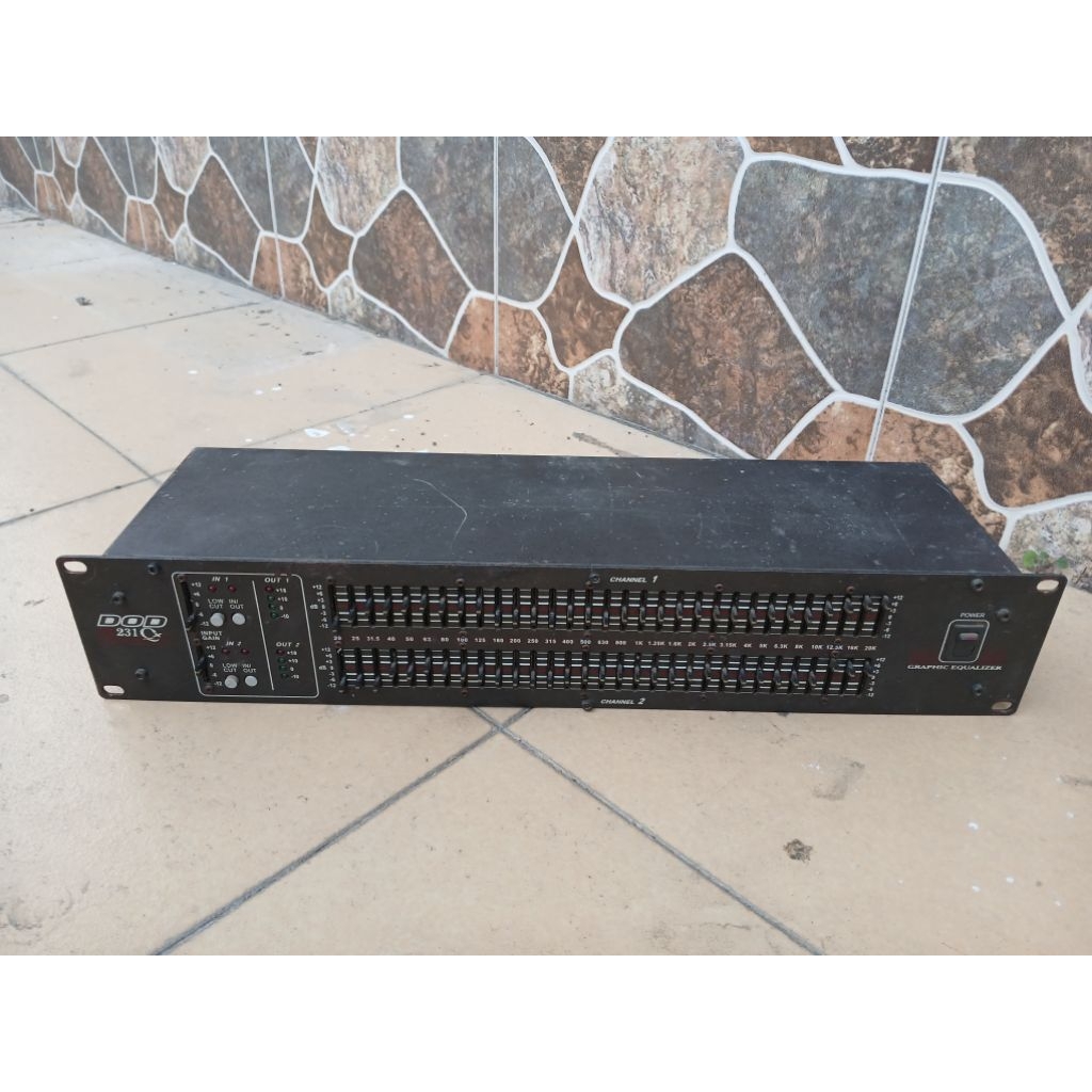 equalizer DOD 231 macro original cina normal siap pake