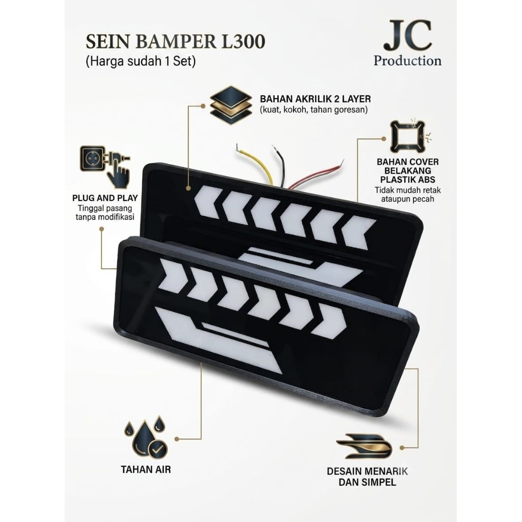 LAMPU SEIN DEPAN CARRY 1.0 / LAMPU CUSTOM SEIN DEPAN CARRY 1.0 1SET