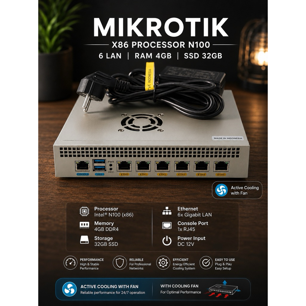 mikrotik X86