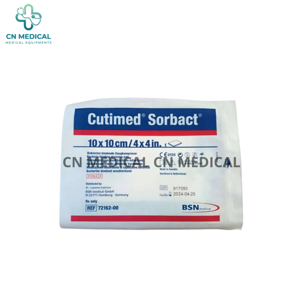 BSN Cutimed Sorbact Swab 10x10 cm  ORIGINAL (Satuan)