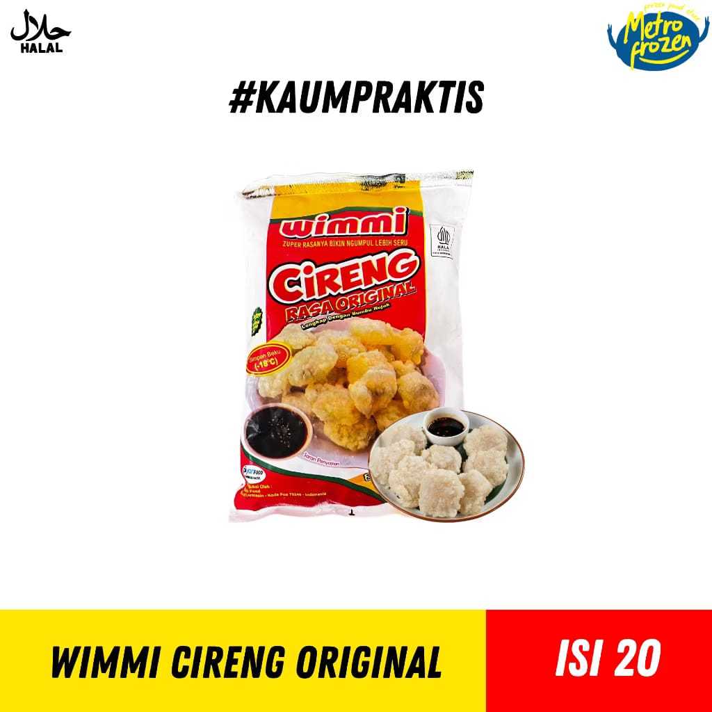 WIMMI Cireng isi 20 //cireng free cocolan //cireng frozen instan Banjarmasin