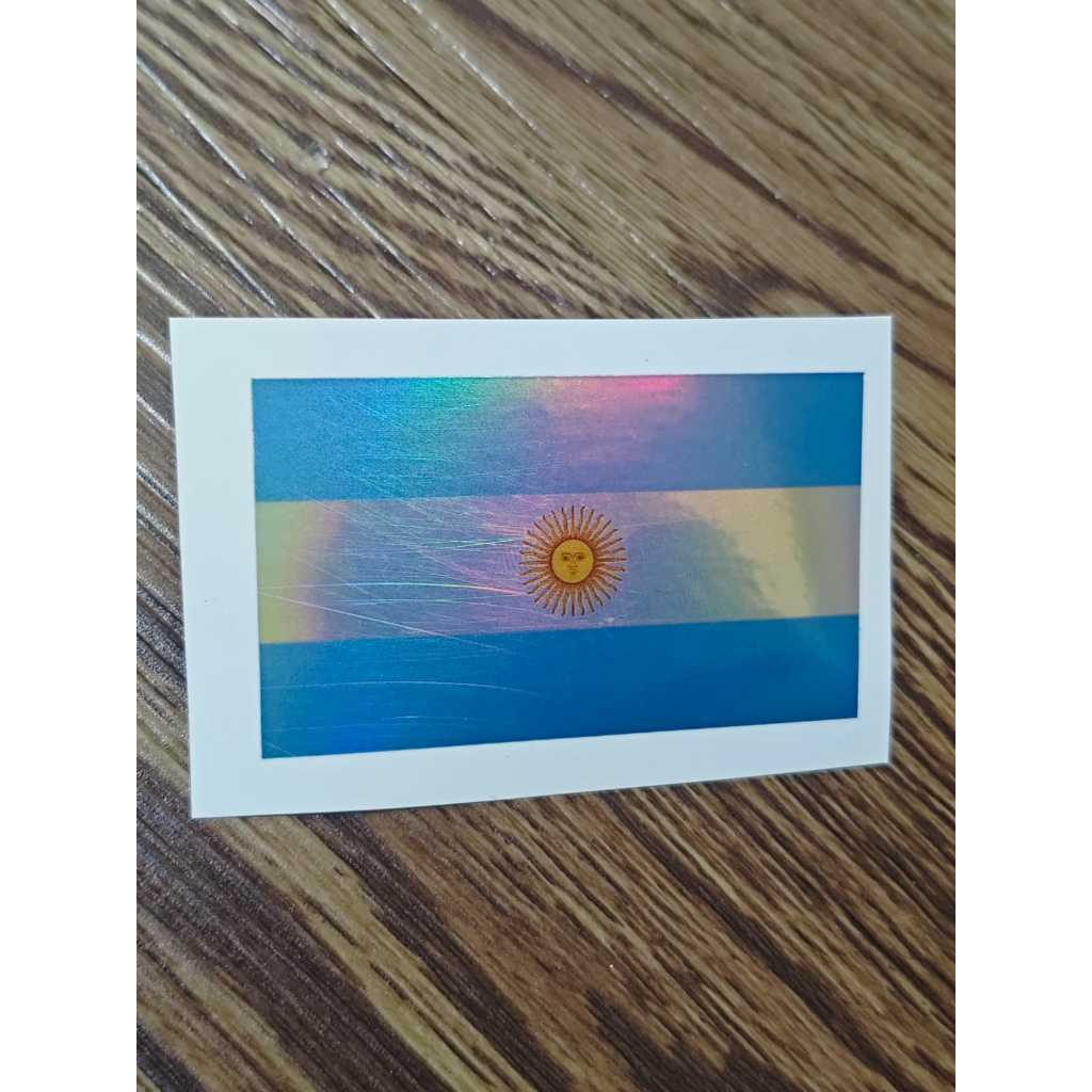 BENDERA ARGENTINA/ARGENTINA FLAG - HOLOGRAM STIKER