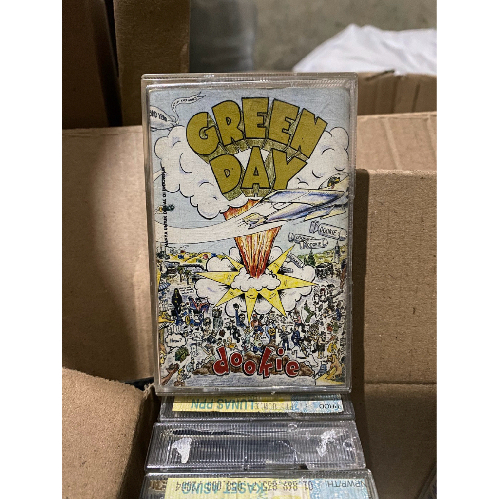 cassette kaset green day album dookie
