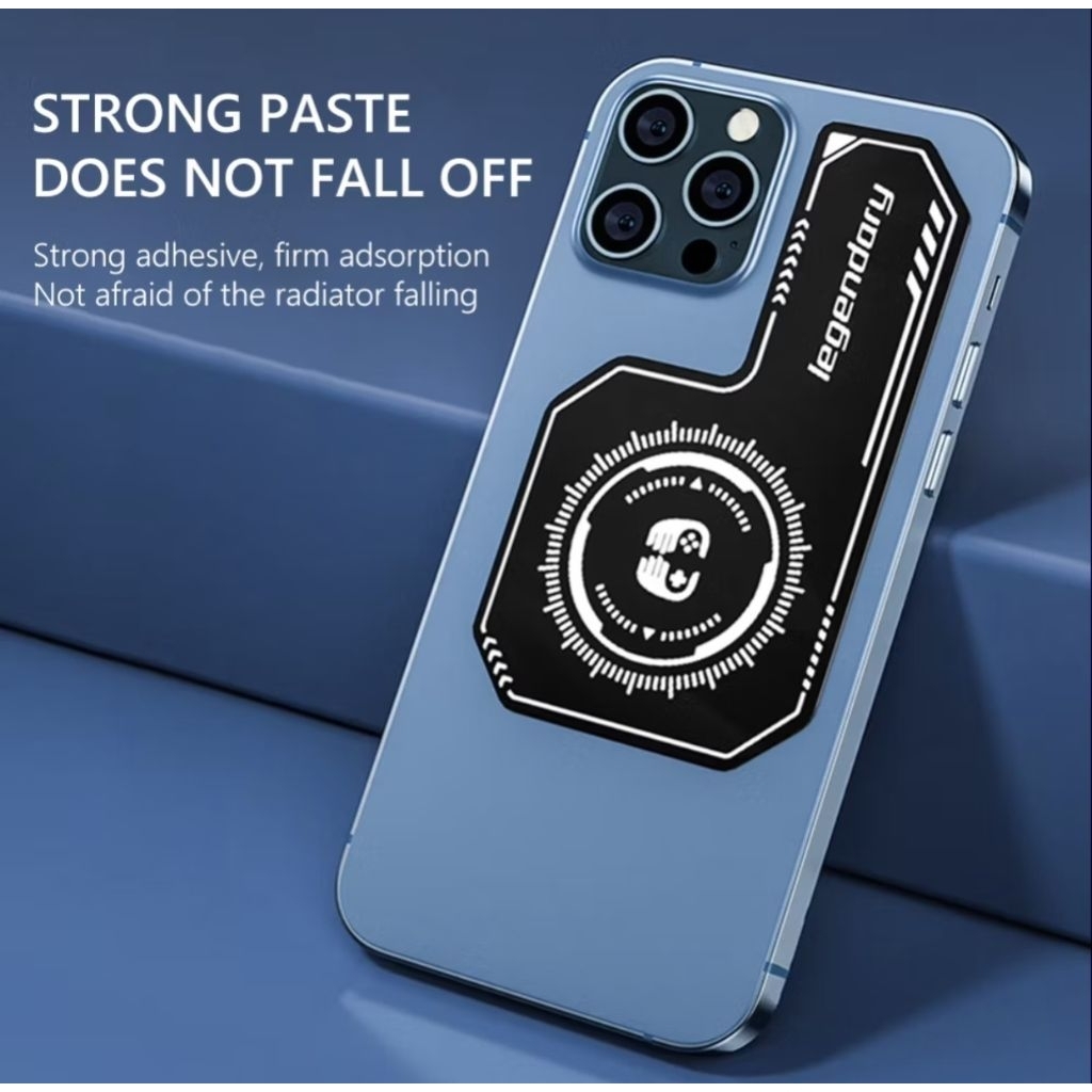 Heatsink Legendary Alumunium Pad Sticker Pendingin Smartphone