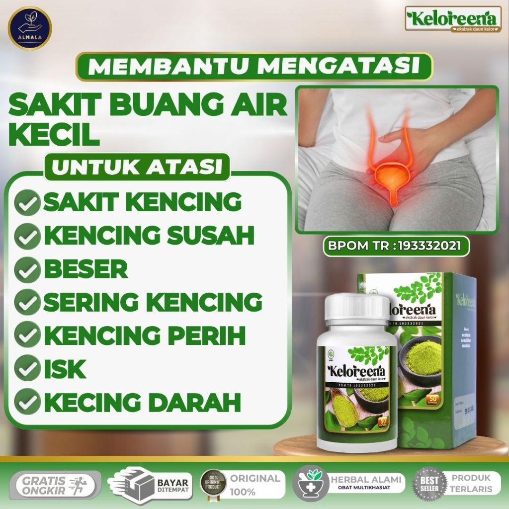 Obat Sakit Buang Air Kecil, Kencing Nanah, Kencing Keluar Darah, Kencing Tidak Tuntas, Sering Kencin