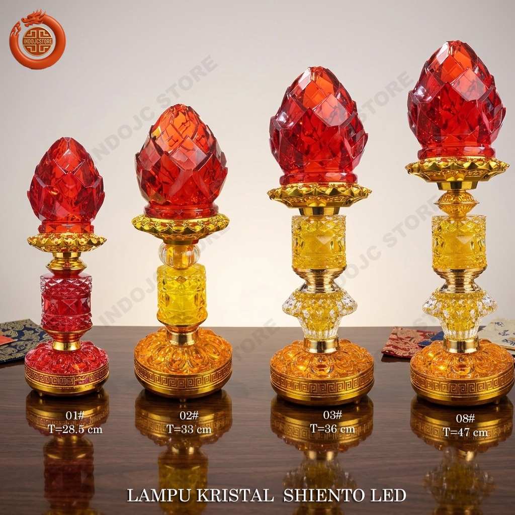 Lampu Sembahyang Kristal Shiento LED  - Lampu Altar