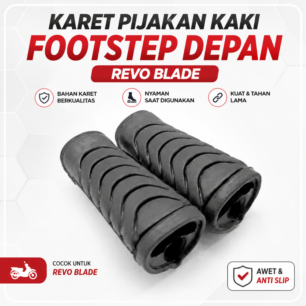KARET STEPKaret Pijakan Kaki Footstep Depan Revo Blade Anti Slip Karet Footstep Revo Blade Kualitas 