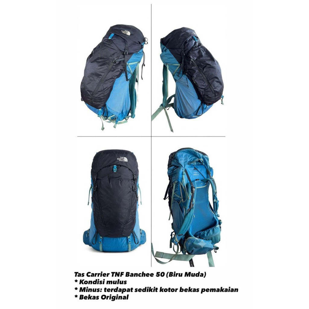 Tas Gunung Carrier TNF Original100%