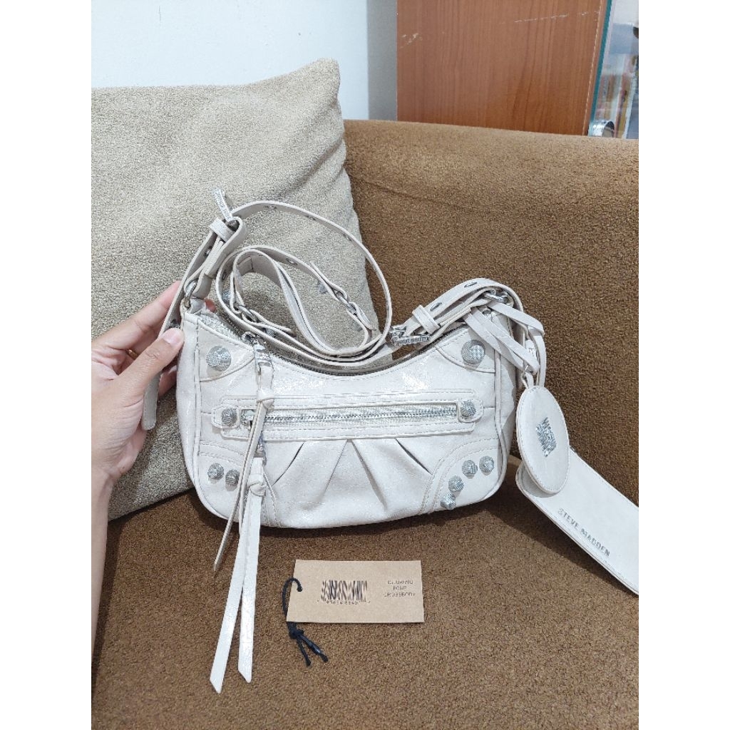 PRELOVED Steve Madden BGlowing Woman Crossbody Bone-Beige