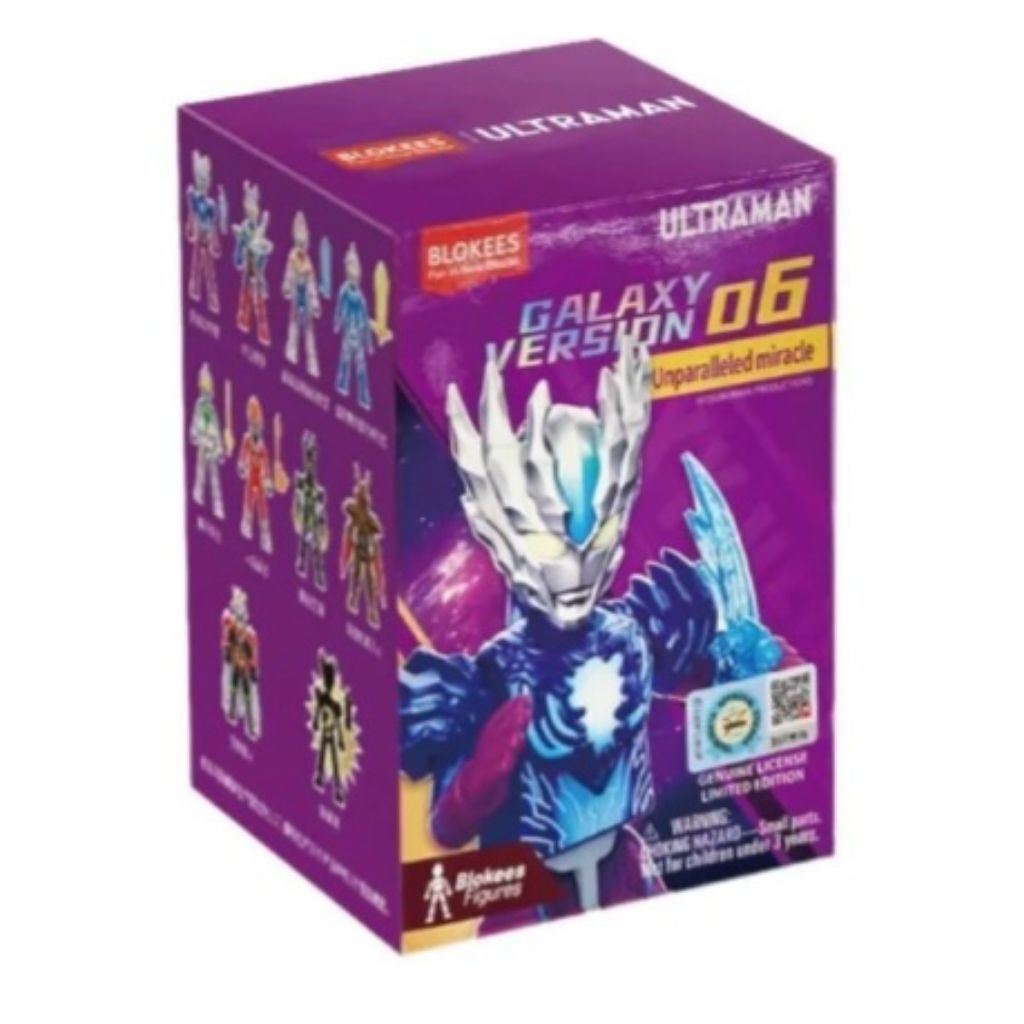 Blokees Ultraman GV (Galaxy Version ) 06 Unparalleled Miracle Ultraman Saga ( Reguler ) Sudah Rakit 