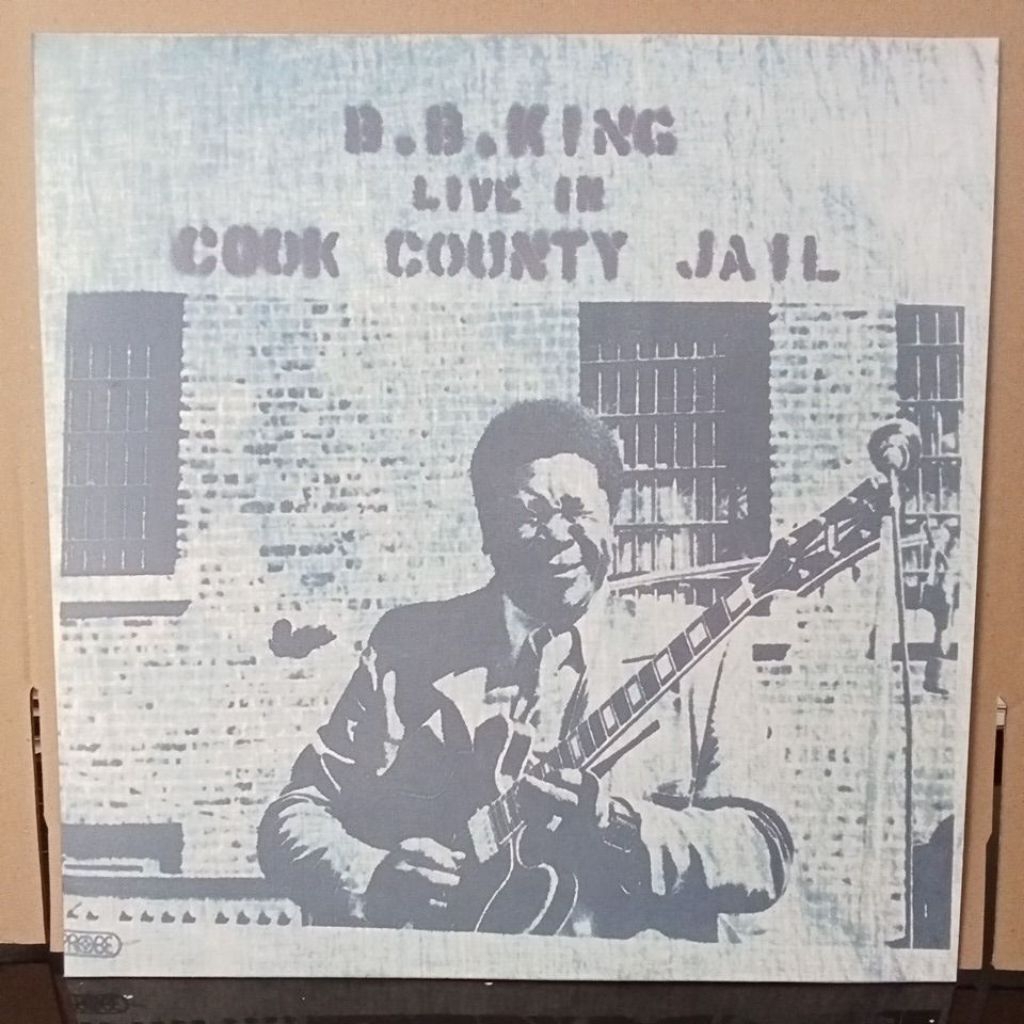 Vinyl Piringan Hitam 12 inch B B King Live In Cook County Jail - Introduction