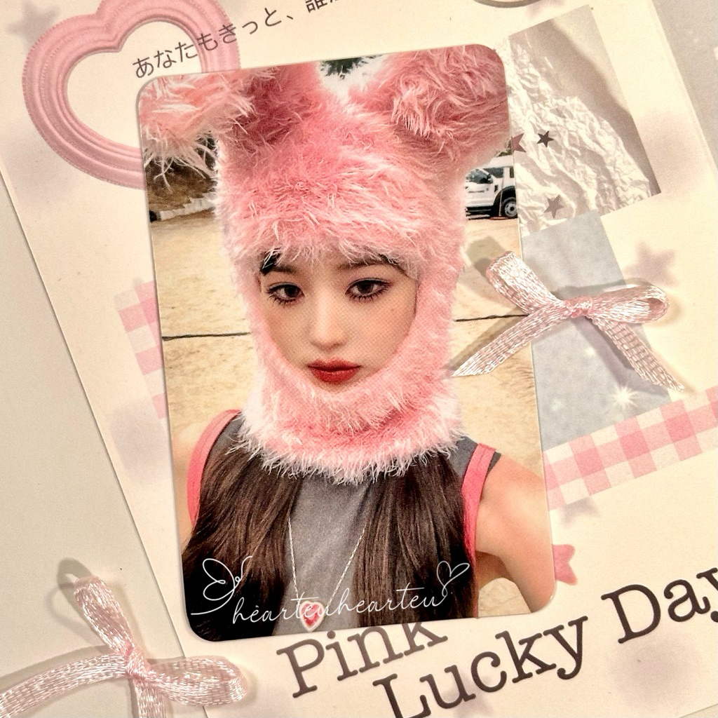 hearteuhearteu — [READY STOCK] IVE Jang Wonyoung Official Photocard from POB Ktown4u Round 2.0 era M