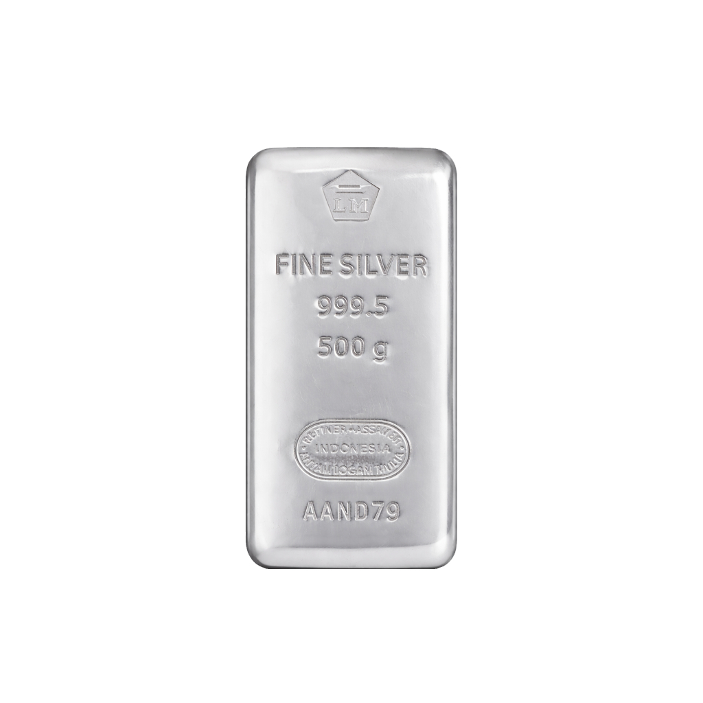 SILVER ANTAM 500 gr |  Perak ANTAM 500 Gram