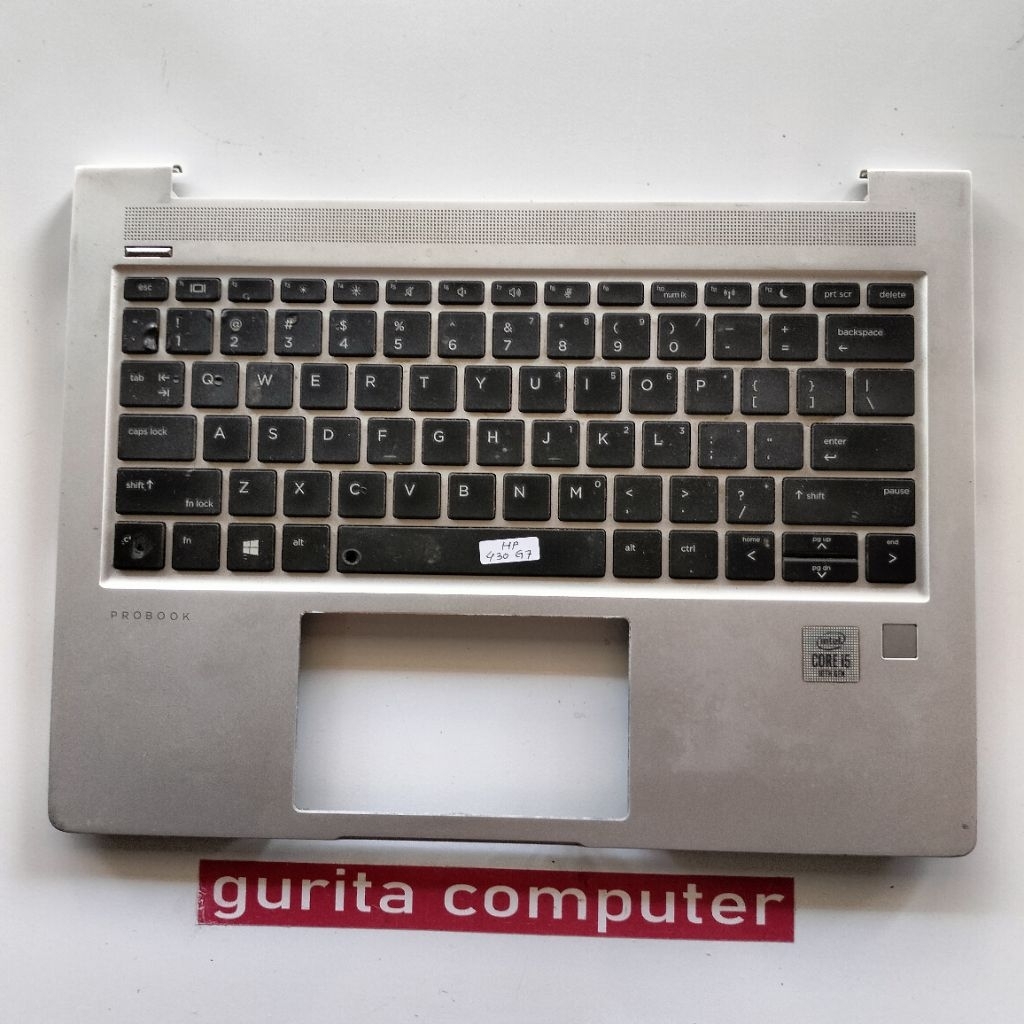 casing palmrest laptop hp probook 430 g7