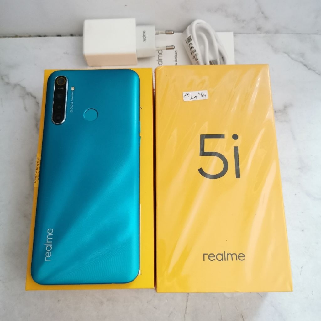 Realme 5i ram 4GB 64GB Bekas - Fullset Resmi - second