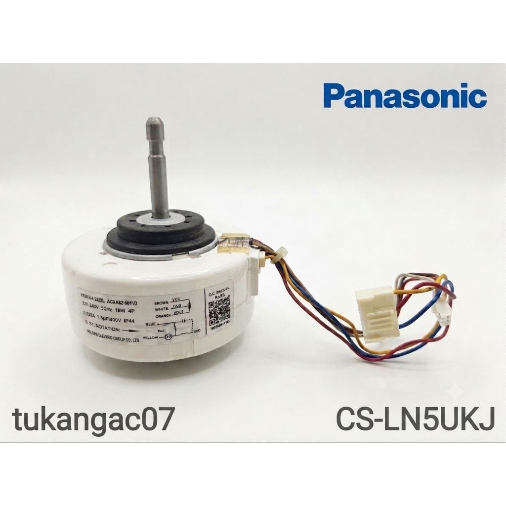 Motor fan AC Panasonic CS-LN5UKJ CS-LN7UKJ CS-LN9UKJ Original Copotan