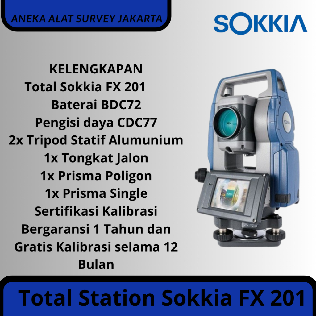 Total Station Sokkia FX 201