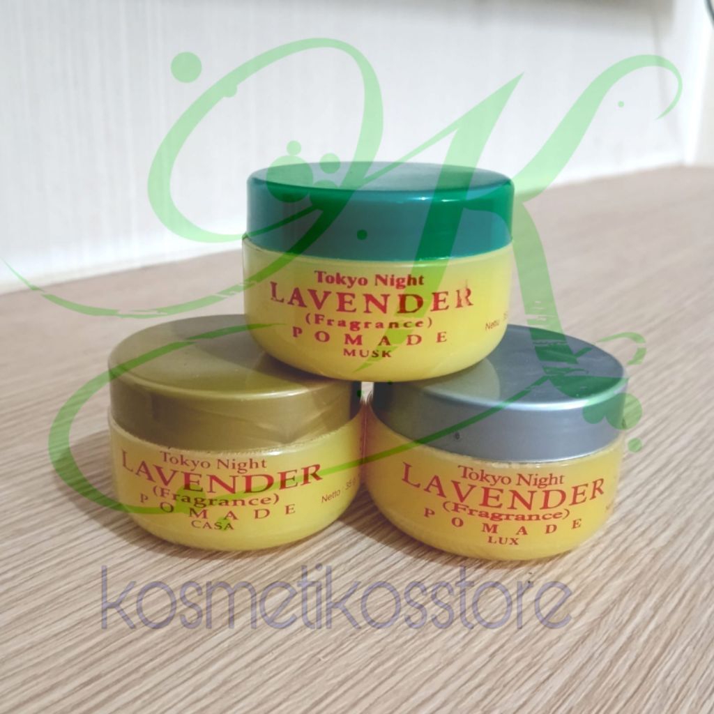 Tokyo Night Pomade Lavender / Minyak Rambut Lavender