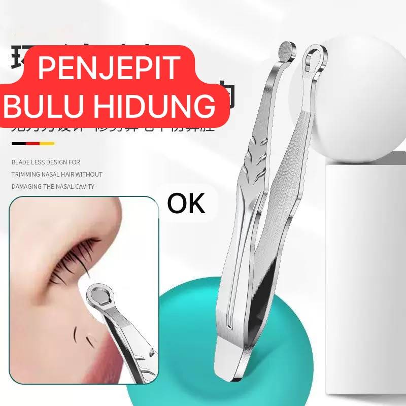 BT7052 Penjepit Bulu Hidung / Pinset Klip Bulu / Pencabut Bulu Hidung