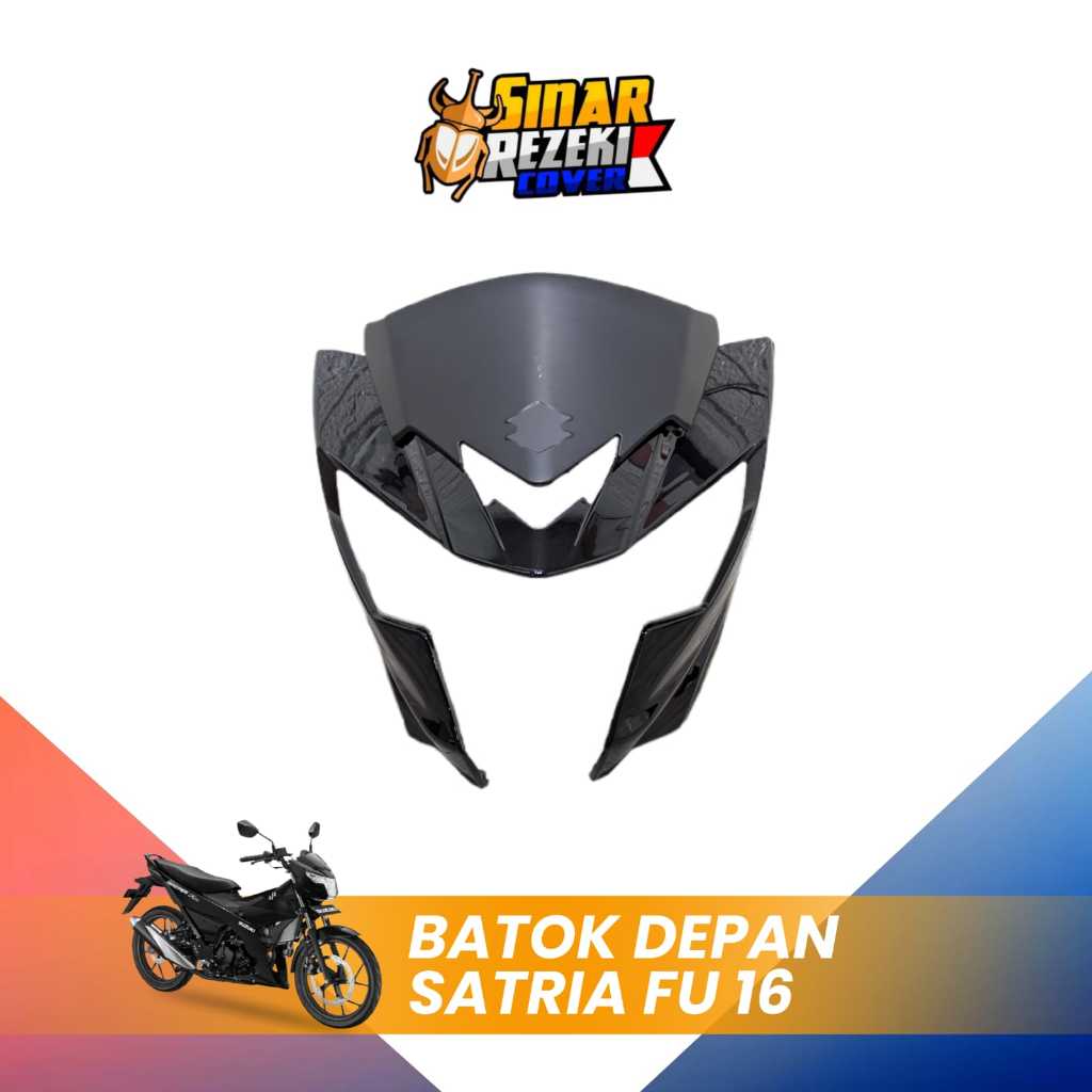 WIN COVER LAMPU SET BATOK DEPAN SATRIA FU 150 INJEKSI FI 2016 -2019