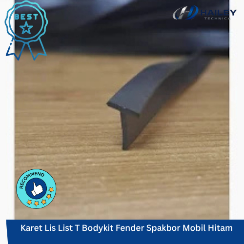 Karet Lis List T Bodykit Fender Spakbor Mobil Hitam