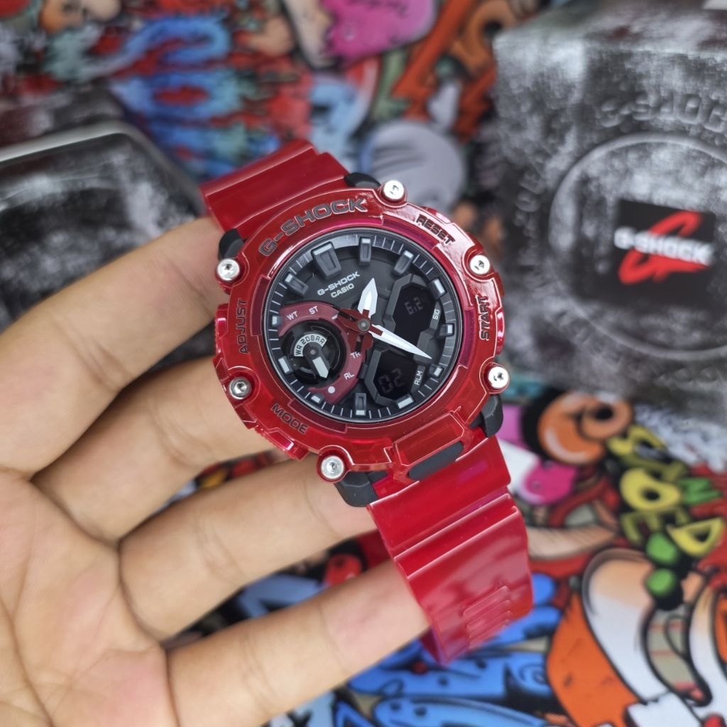 Jam tangan Original Gshock G-Shock GA-2200SKL-4 GA-2200SKL