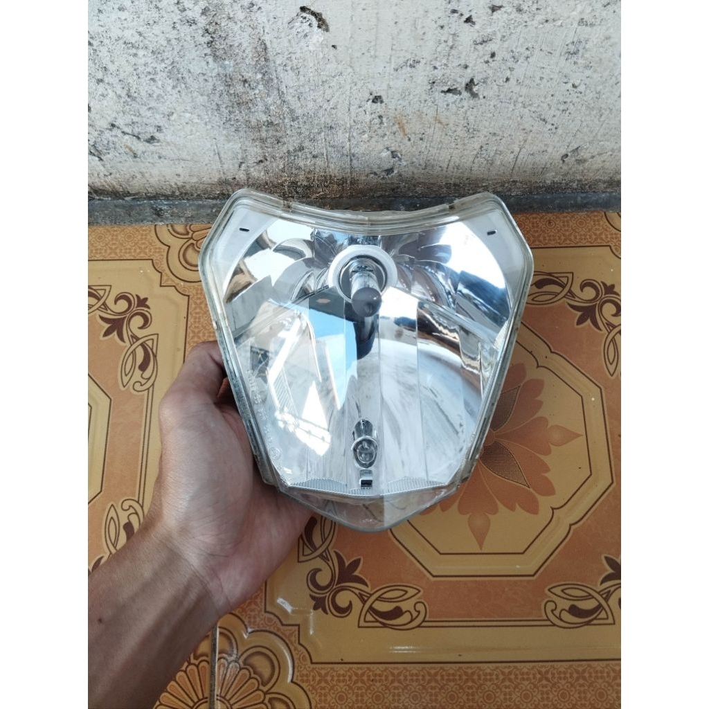 headlamp lampu depan ktm exc original copotan