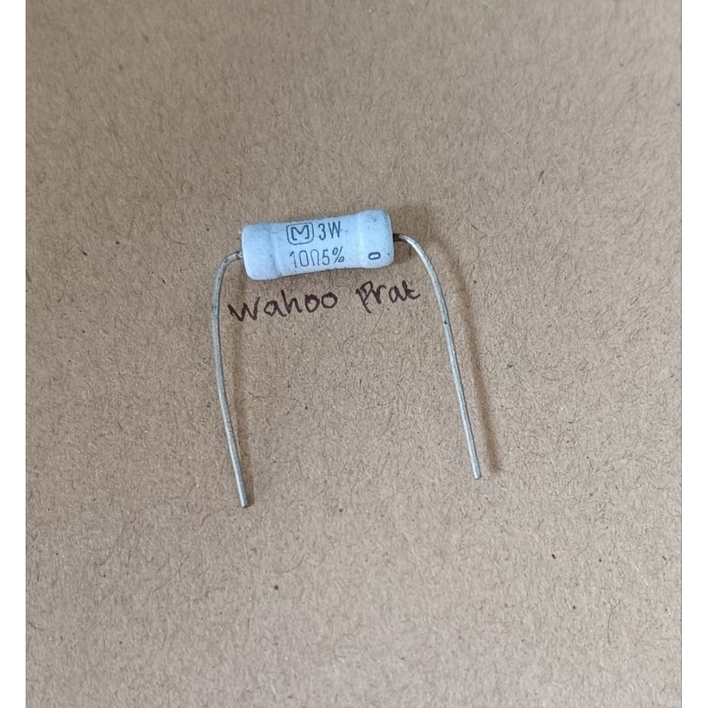 Resistor 10 ohm Taiwan 2 watt 5% (10 pcs)