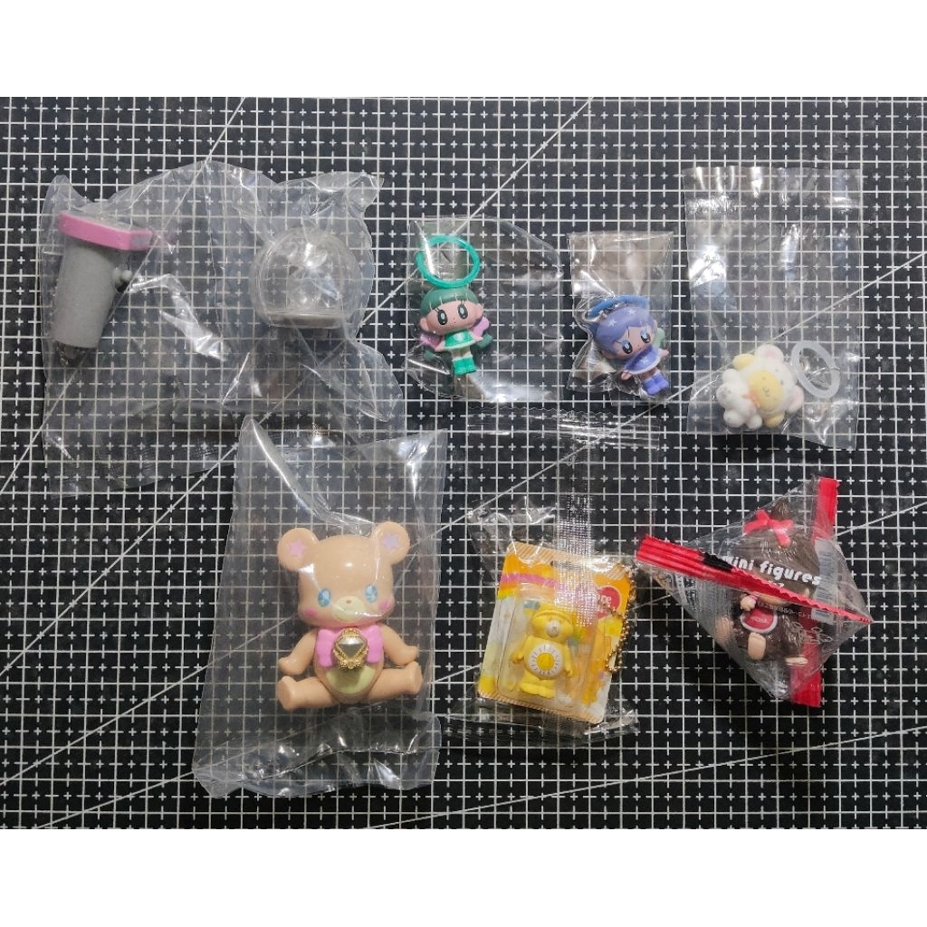 TRINKETS MONYO GIRL X VIVI MONCHHICHI JEWELPET SANRIO TAMAGOTCHI USAHANA POMPOMPURIN FLOWER MIMITCHI
