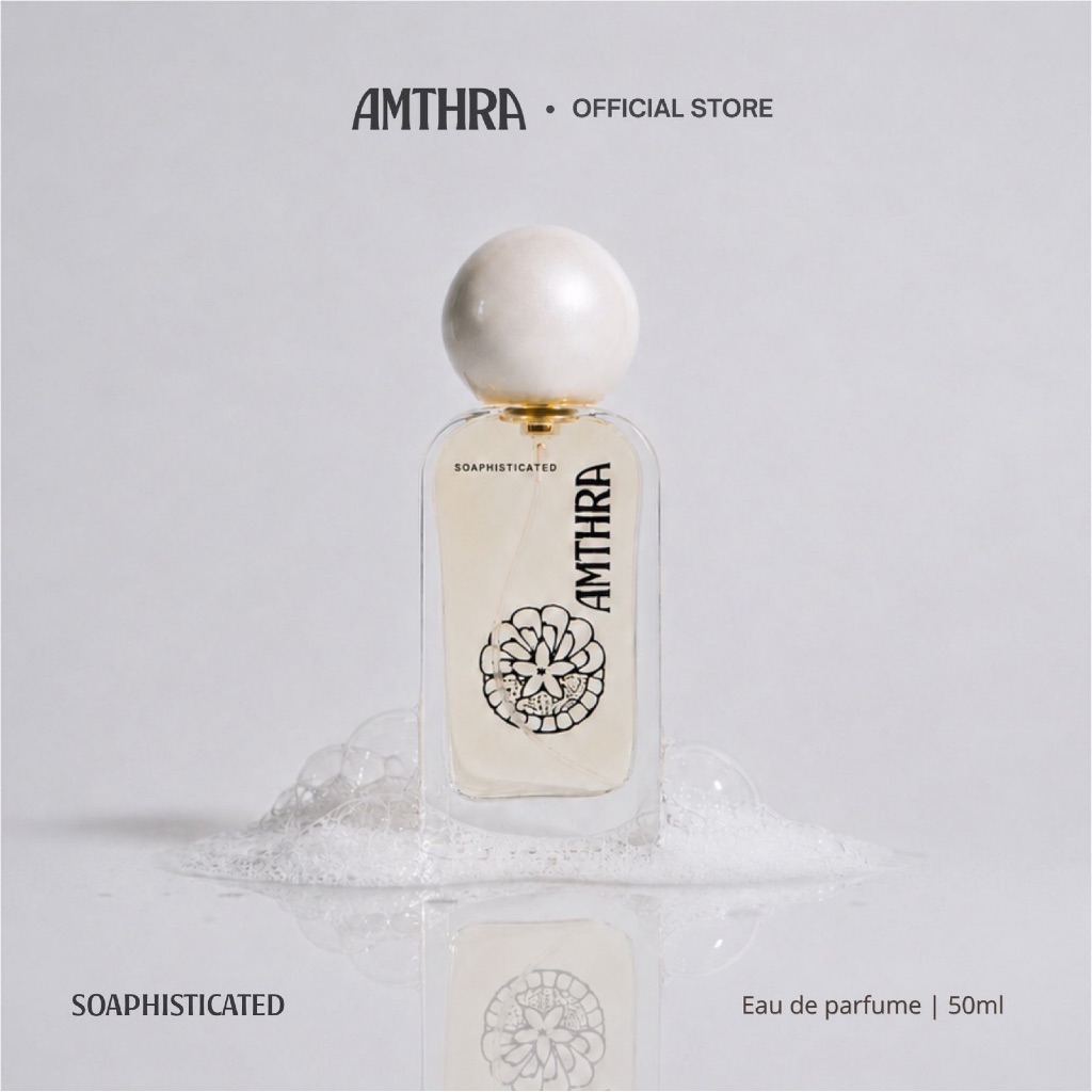 AMTHRA Soaphisticated | Eau De Parfum | Clean, Serene, Effortless 50ml