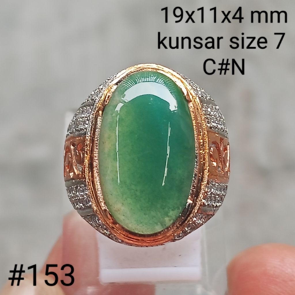 batu natural bacan Doko kristal #153