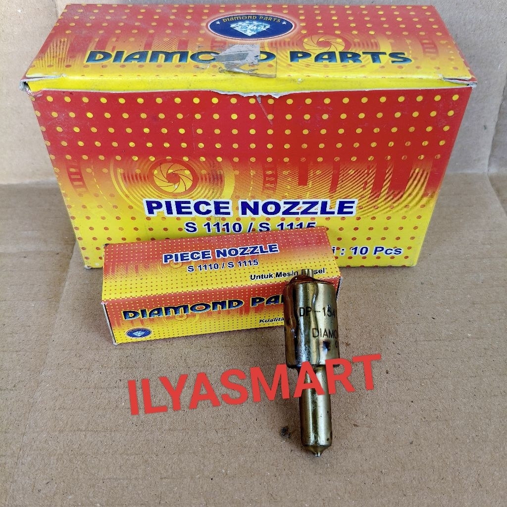 S1110 NOZZLE DONGFENG 4 LUBANG NOZZLE MESIN DIESEL S1110 S1115 S1125 S1130 ZH1115 ZH1125 ZH1130