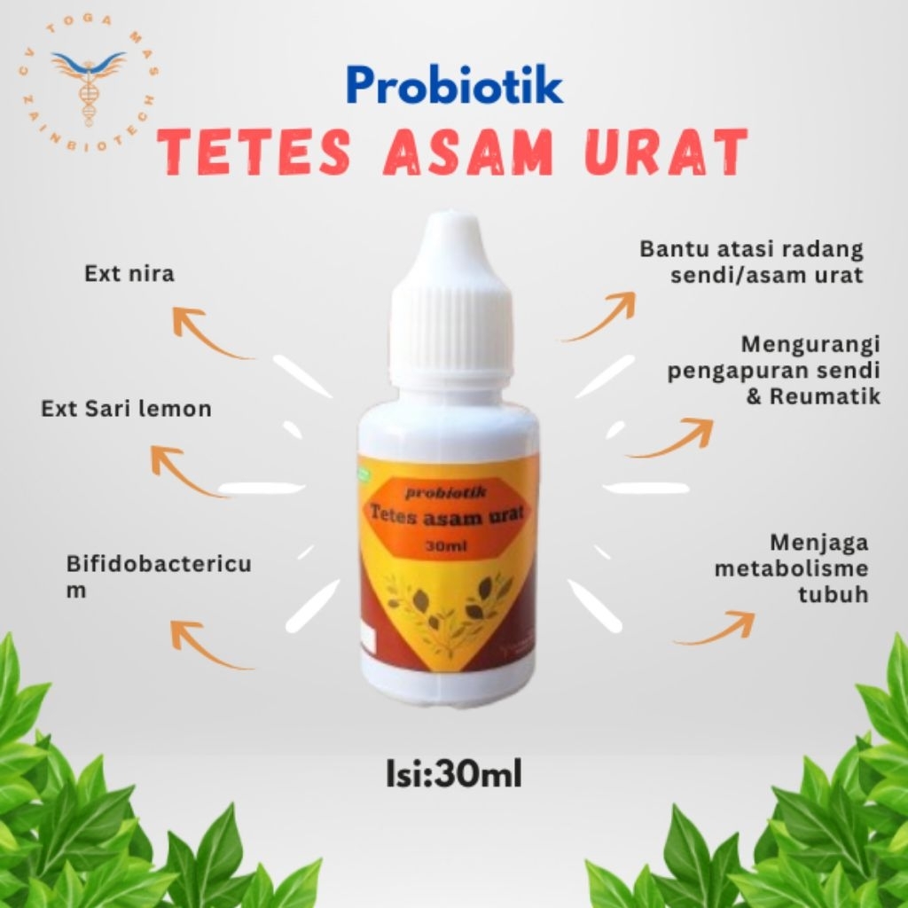 PROBIOTIK ASAM URAT CAIR 30ML Prof sukardi
