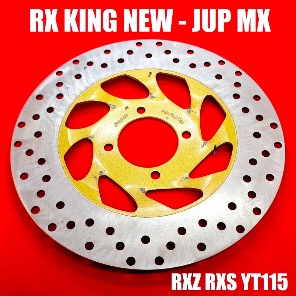 (RAK GAR) PIRINGAN CAKRAM RX KING new lama rxz rxs rx100 yt 115 jupiter mx sunstar sun star kualitas