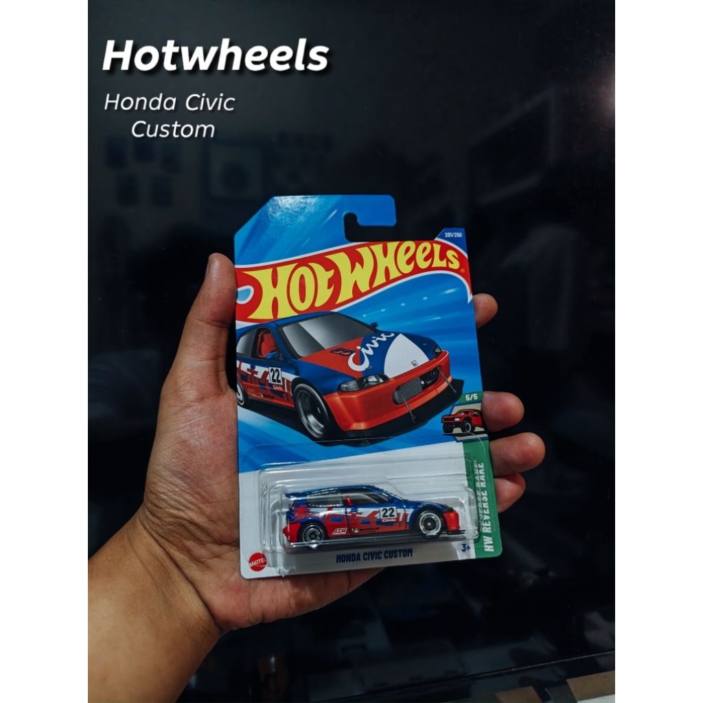 Hotwheels Honda Civic Custom