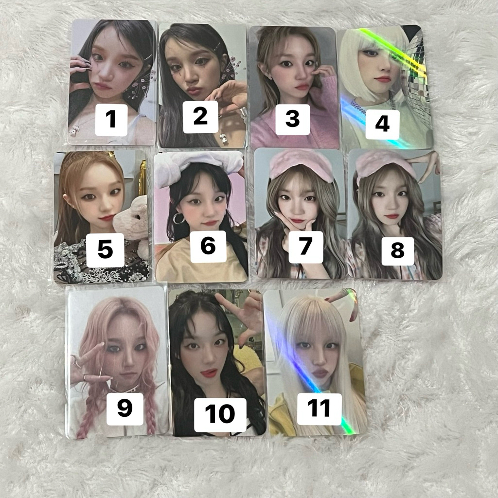 Photocard (PC) Official I-DLE SONG YUQI (G)I-DLE GIDLE IDLE POCA Part 5