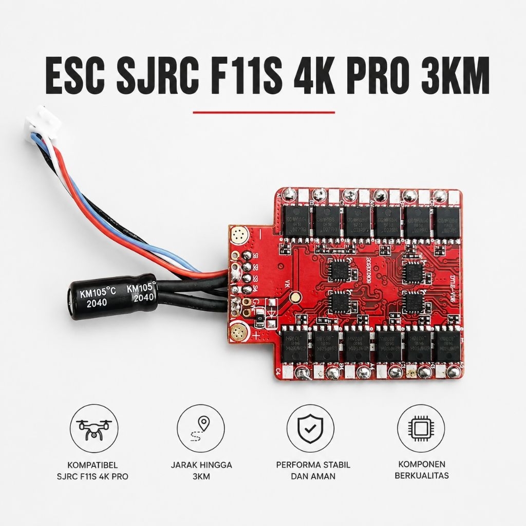 ESC copotan SJRC F11S 4K berkualitas